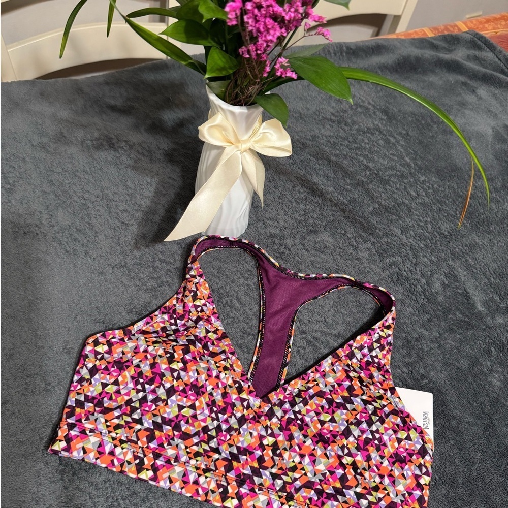 Victoria's Secret Pink and Purple Sports Bra